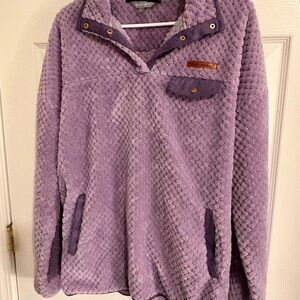 Simply Southern Lavender Fleece Pullover